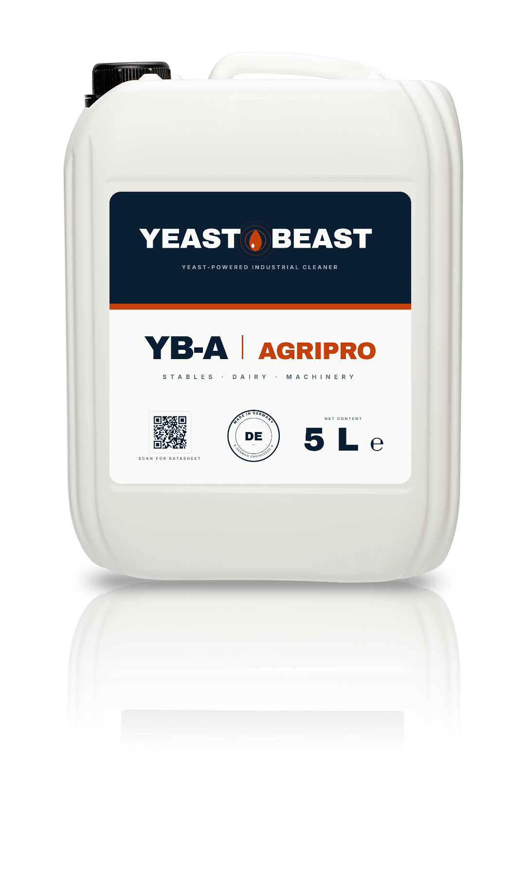 Yeast Beast AgriPro concentrate, 5 liter canister, article code YB-A