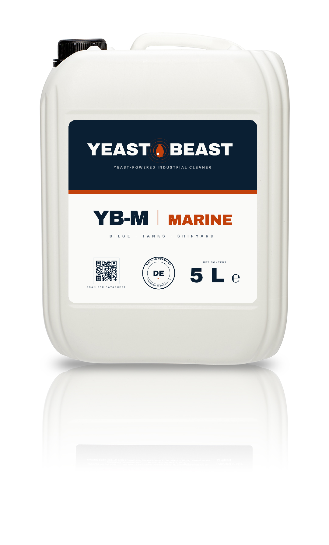 Yeast Beast Marine concentrate, 5 liter canister, article code YB-M