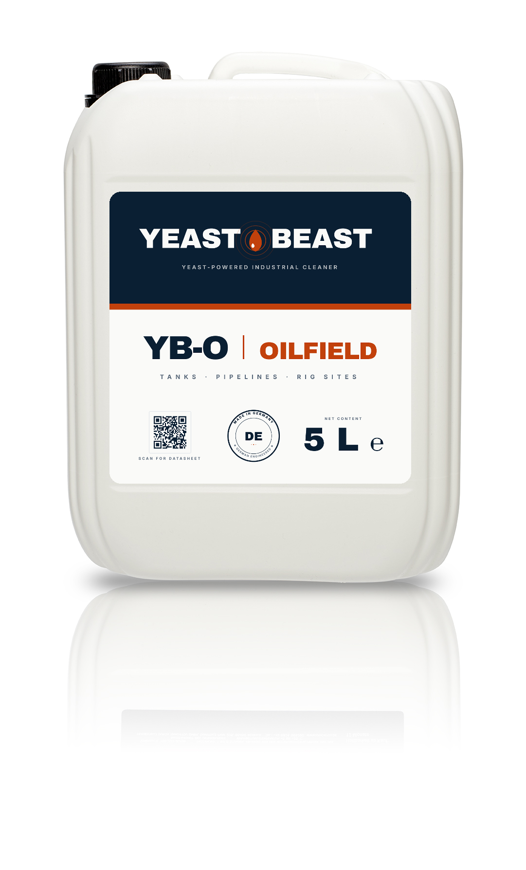 Yeast Beast Oilfield concentrate, 5 liter canister, article code YB-O